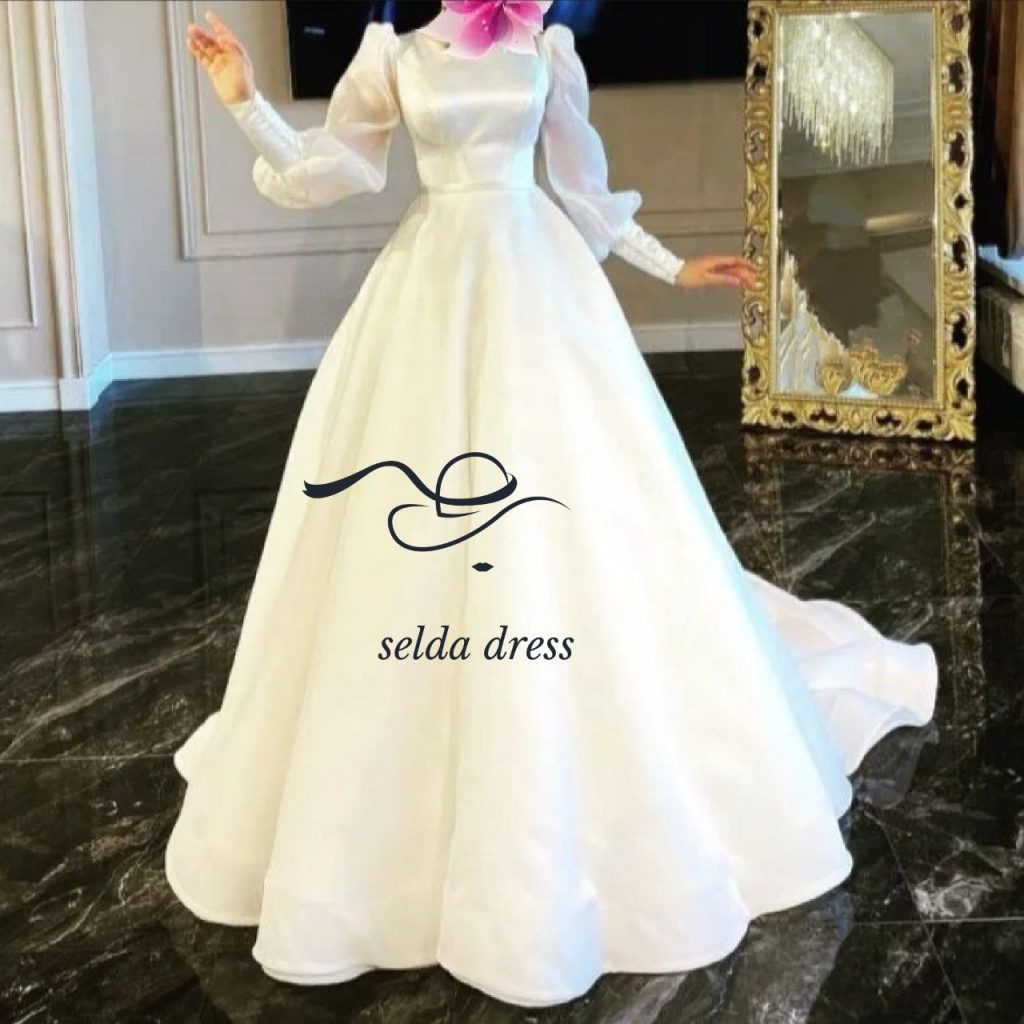 لباس عروسی شیک زنانه