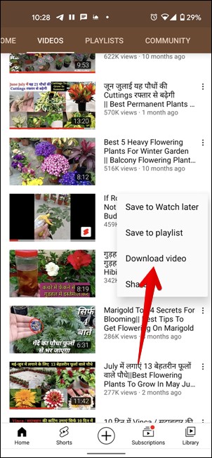 YouTube Shorts 3 Download Video Offline