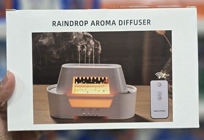 دستگاه بخور و شبیه‌ساز باران چراغ‌دار مدل V58