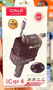 شارژر فندکی OALE مدل ICAR4 شارژر فندکی OALE مدل ICAR4