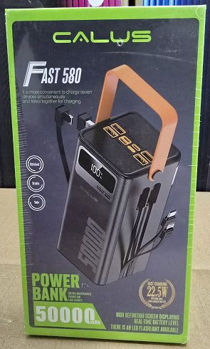 پاوربانک کالوس مدل FAST580 ظرفیت ۵۰ هزار پاوربانک کالوس مدل FAST580 ظرفیت ۵۰ هزار