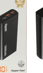 پاوربانک PD و فست شارژ pqbd 20000mAh مدل PQ-PB02 67W